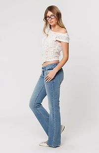 ABRAND Selena 00 Kick Flare Jeans
