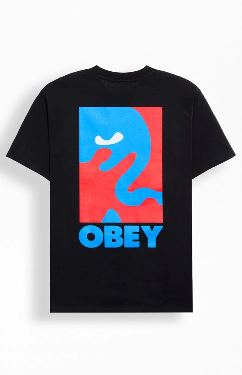 Obey Cropped Icon T-Shirt