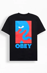 Obey Cropped Icon T-Shirt