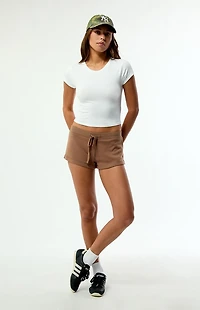 Pacsun Soft Terry Mini Sweat Shorts