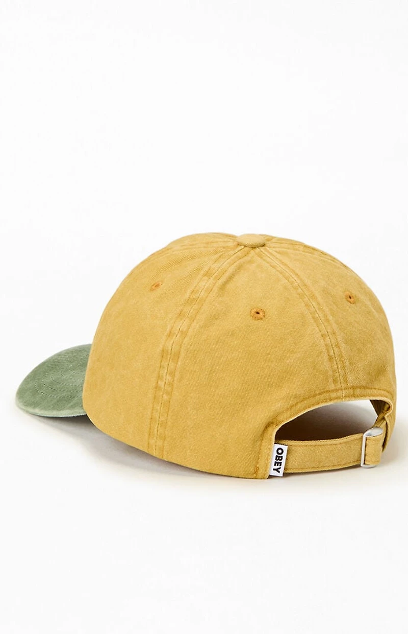 Obey Pigment Top Secret 6 Panel Strapback Hat