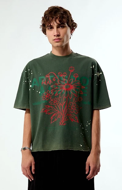 Pacsun Art Is Not a Crime Cropped Boxy T-Shirt