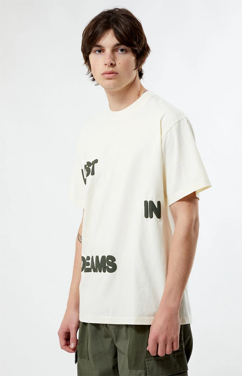Pacsun Lost Dreams Puff Oversized T-Shirt