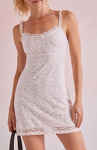 Beverly and Beck Cassidy Lace Mini Dress