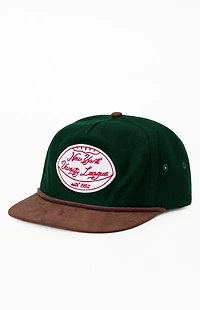 Pacsun NY Varsity League Wool Golfer Dad Hat