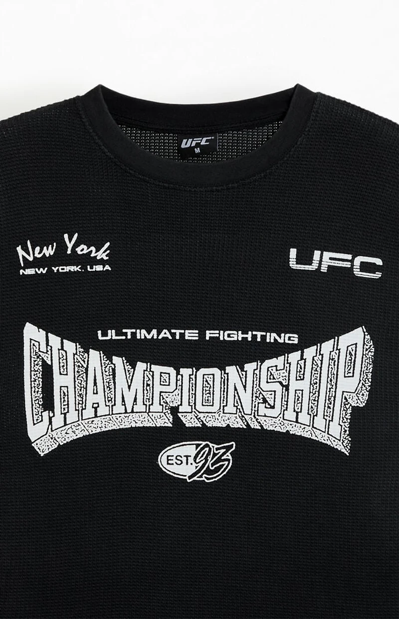 UFC NYC Waffle Knit Long Sleeve T-Shirt