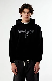 Pacsun Cyber Rhinestone Hoodie