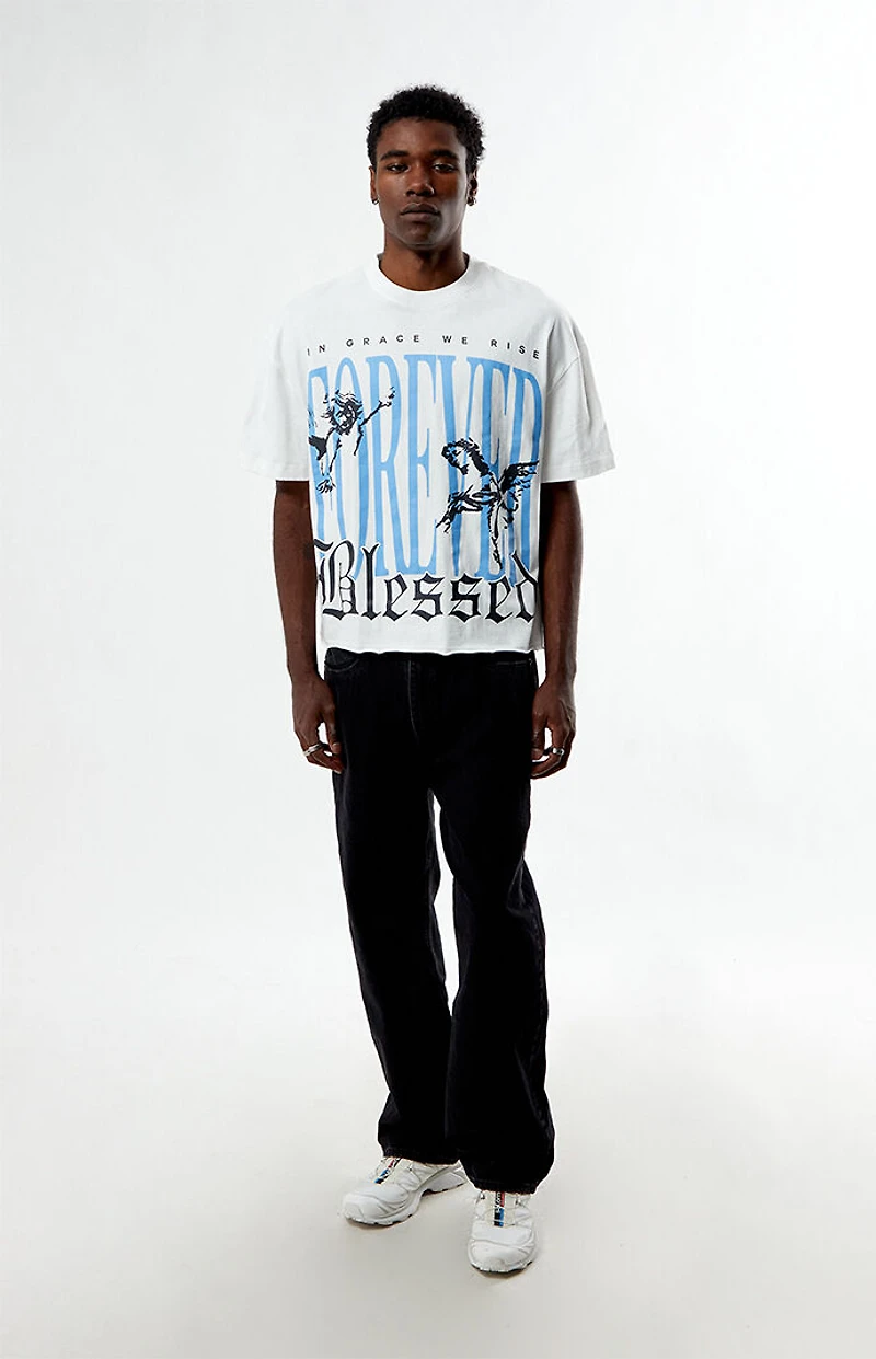 Pacsun Forever Cropped Boxy T-Shirt