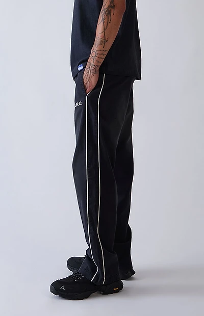 A.R.C. Black Active Vintage Wash Track Pants