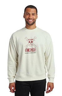 One Piece Crew Neck Sweatshirt