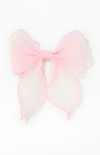 LA Hearts Organza Bow Hair Clip