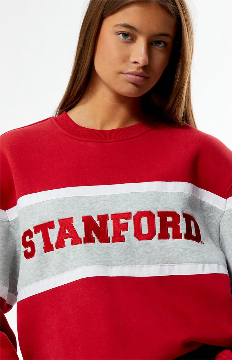 HYPE & VICE Stanford Cardinal Classic Crew Neck Sweatshirt