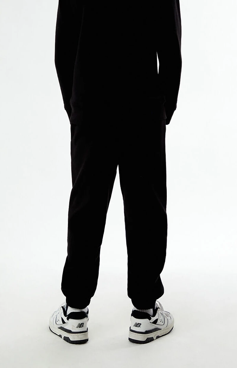 Pacsun Kids Black California Jogger Sweatpants