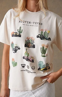 Formula 1 x Pacsun United States Grand Prix 2025 Austin Race Boxy T-Shirt