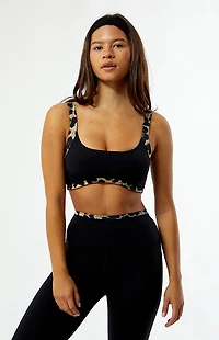 PE NATION Active Vivid Animal Print Sports Bra