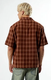 Rhythm Relaxed Shadow Check Camp Shirt