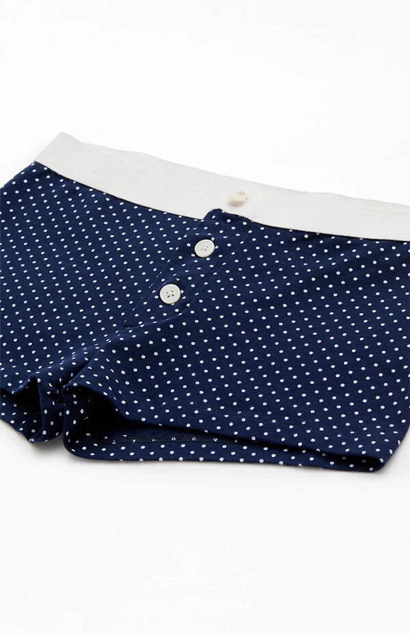 John Galt Polka Dot Pajama Boyshorts