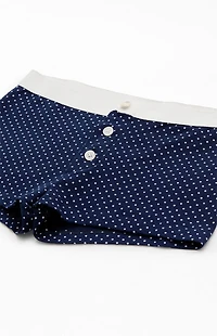John Galt Polka Dot Pajama Boyshorts