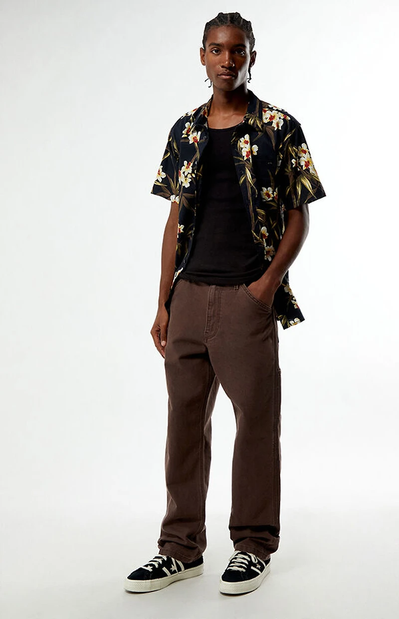 Levi's 568 Brown Loose Straight Carpenter Pants