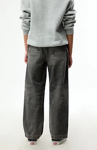 Pacsun Kids Baggy Jeans Gray Wash