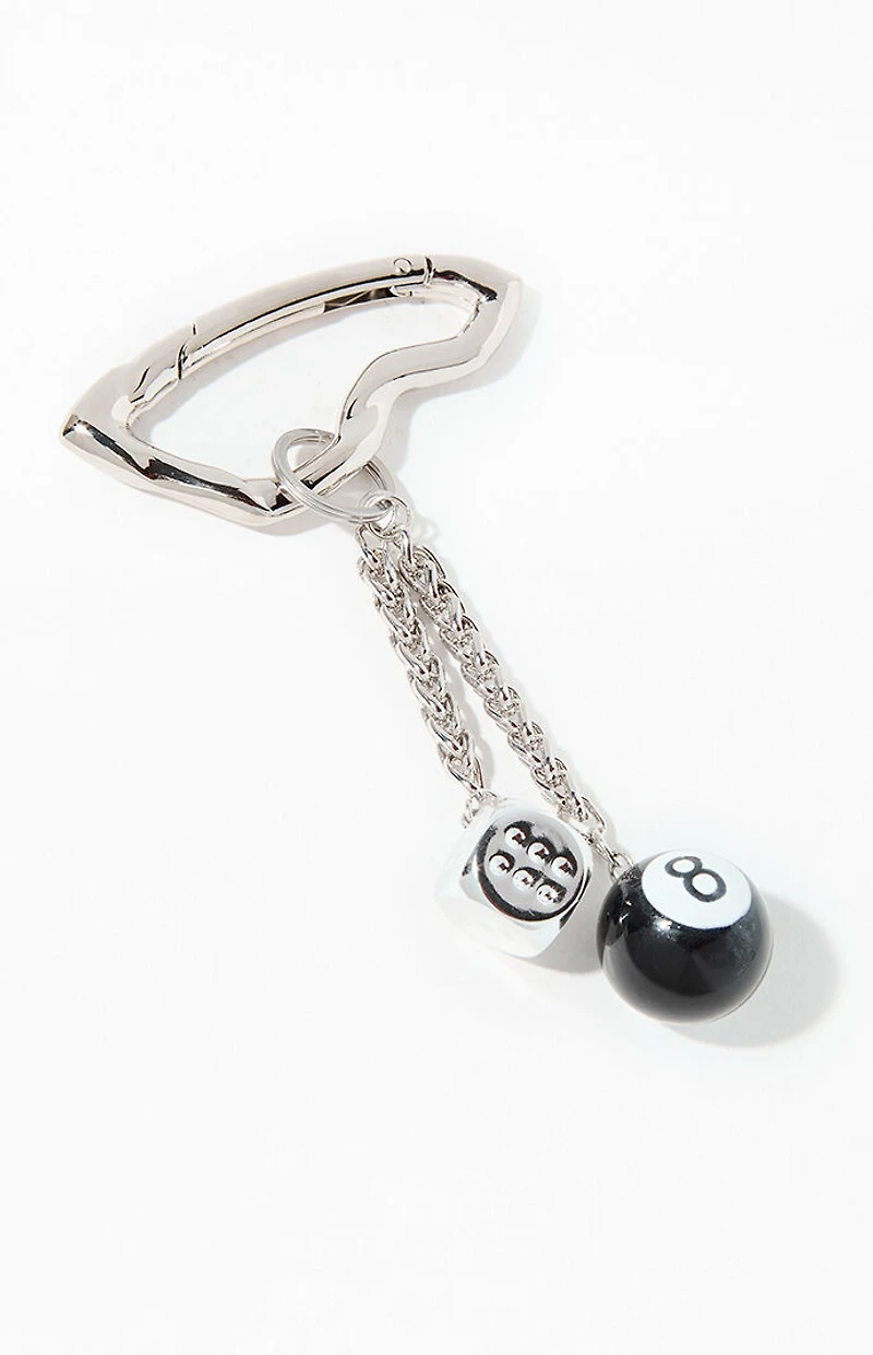 Pacsun 8 Ball Keychain