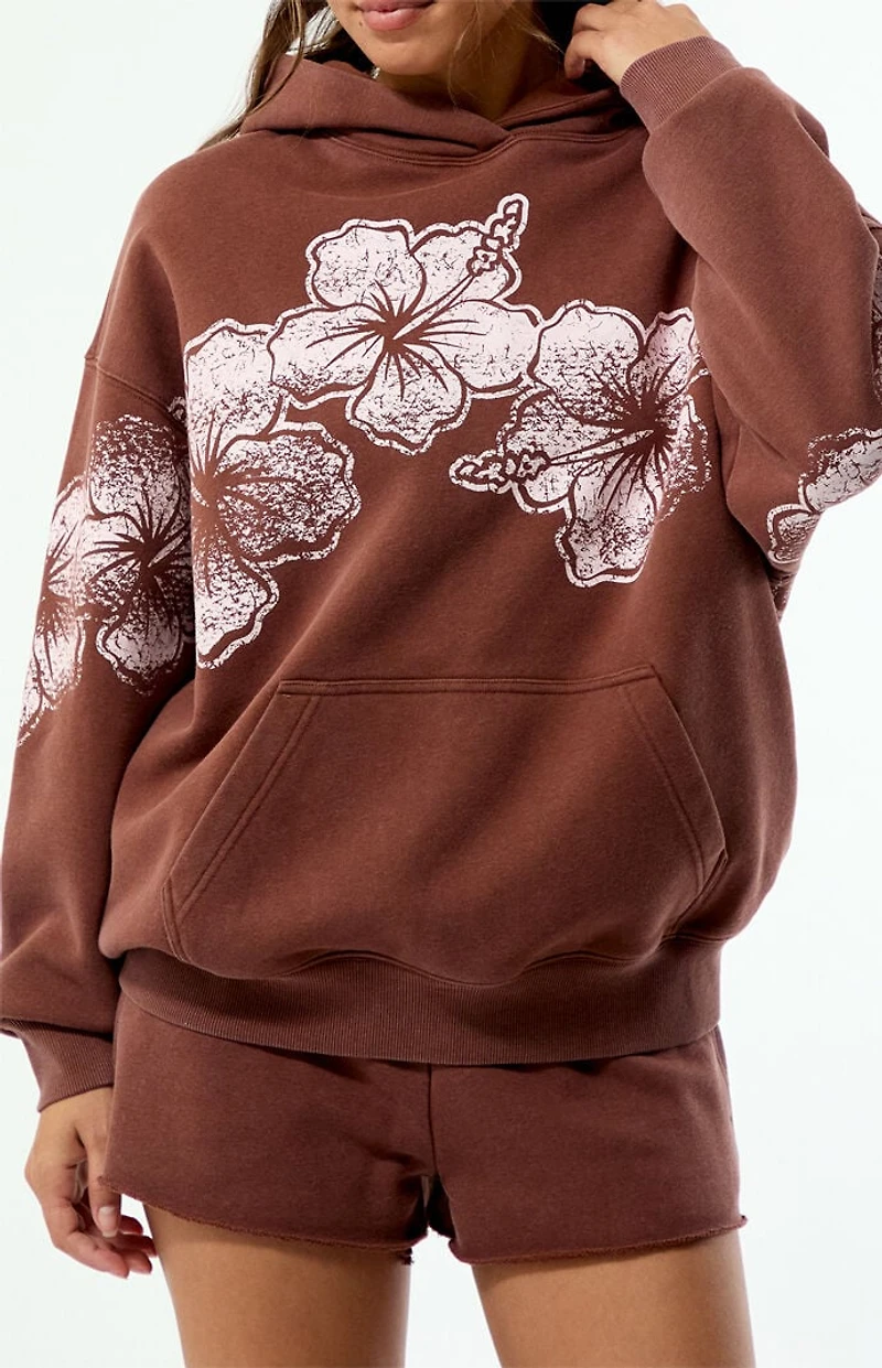 Pacsun Hibiscus Hoodie