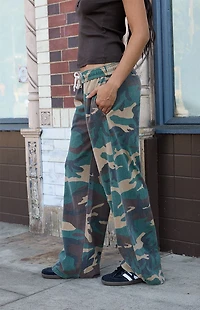 John Galt Camo Anastasia Baggy Sweatpants