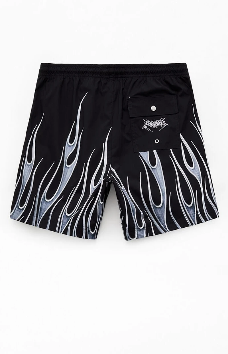 Pacsun Iron 6.5" Volley Swim Trunks