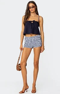 Edikted Odette Tie Detail Tank Top