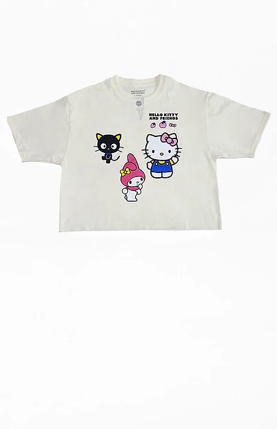 Hello Kitty & Friends Chococat My Melody Cropped T-Shirt