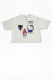 Hello Kitty & Friends Chococat My Melody Cropped T-Shirt