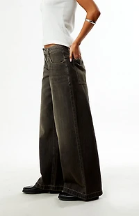 Pacsun Sloane Low Rise Ultra Baggy Jeans Brown