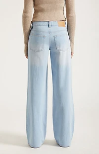 Pacsun Casey Low Rise Baggy Jeans Lighter Blue