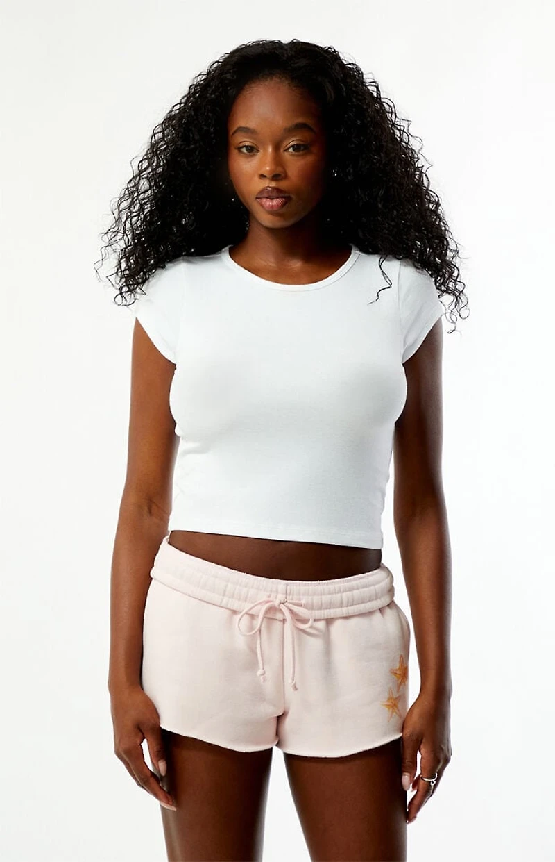 Pacsun Starfish Mini Sweat Shorts