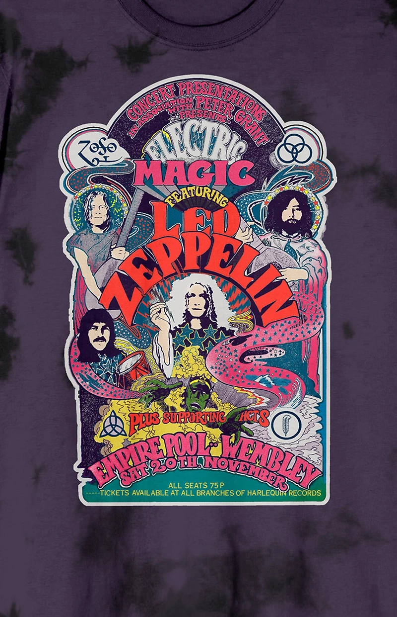 Led Zeppelin Electric Magic Colors T-Shirt