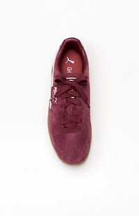 Puma Burgundy Palermo Leather Shoes