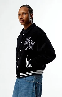 Pacsun City Corduroy Varsity Jacket