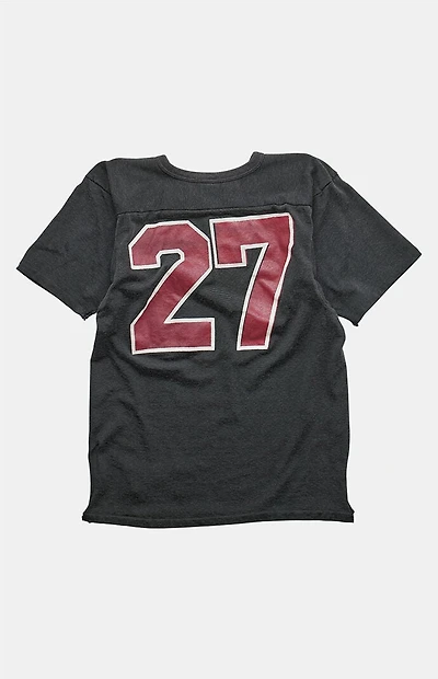 PS VINTAGE 80s Number 27 V-neck Graphic T-Shirt