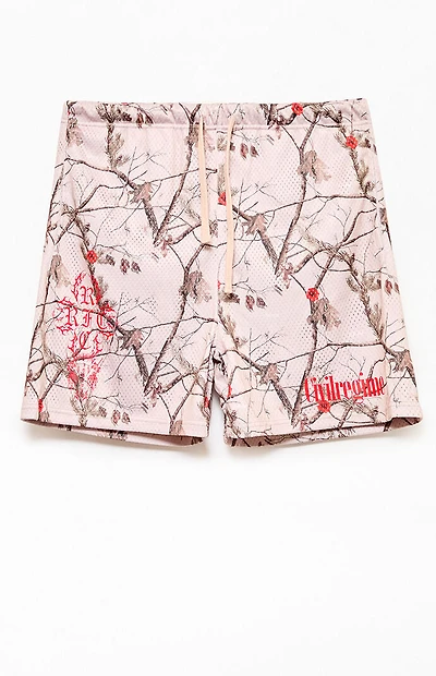 Civil Blooming Camo Mesh Shorts