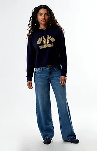 Guess Jeans California Cropped Hoodie