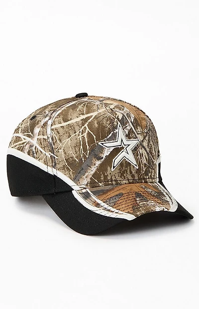 New Era Houston Astros Reverse Camo Panel 9FORTY Snapback Hat