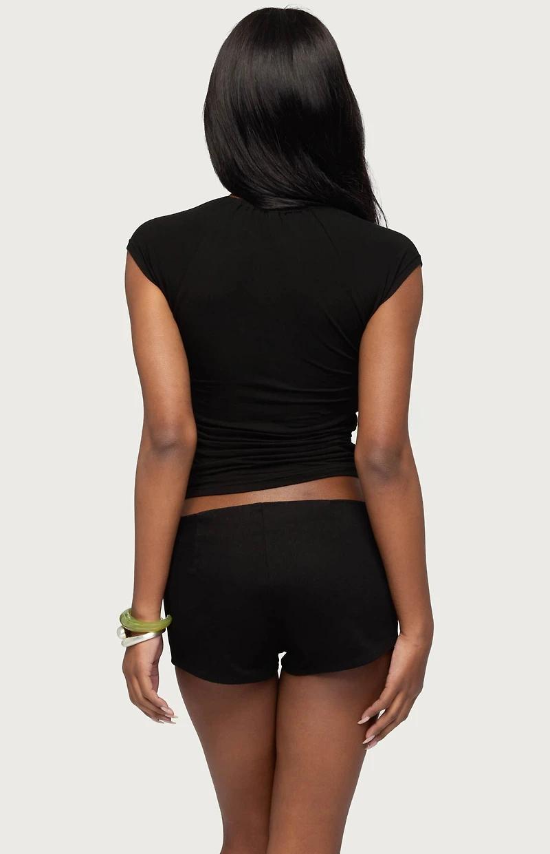 Edikted Karlah Keyhole Cutout Top