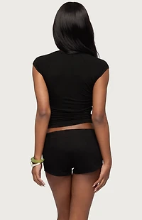 Edikted Karlah Keyhole Cutout Top