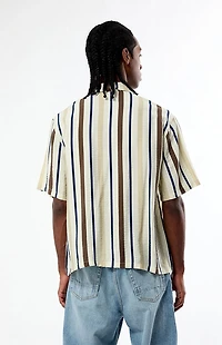 Pacsun Striped Camp Shirt