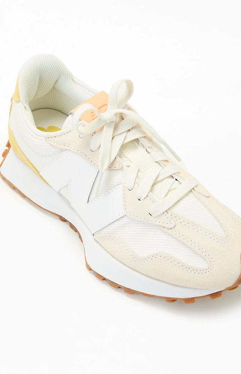 New Balance Women's Beige 327 Sneakers
