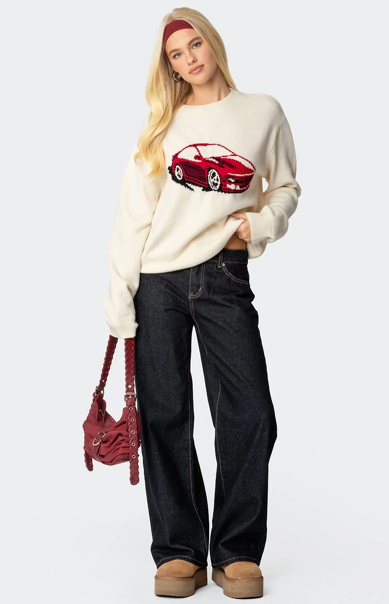 Edikted Motor Medley Sweater