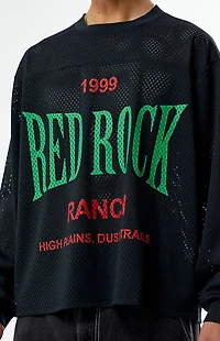 Pacsun Red Rock Long Sleeve Mesh Jersey