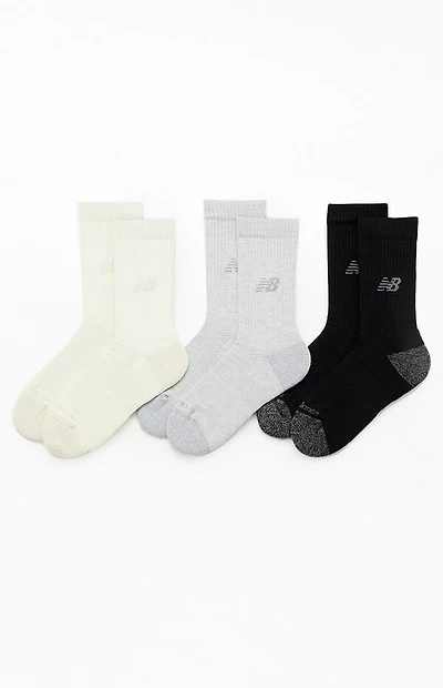 New Balance 3 Pack Active Crew Socks