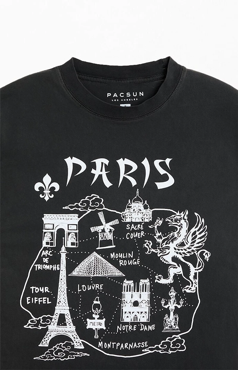 Paris Map T-Shirt