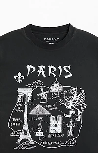 Paris Map T-Shirt
